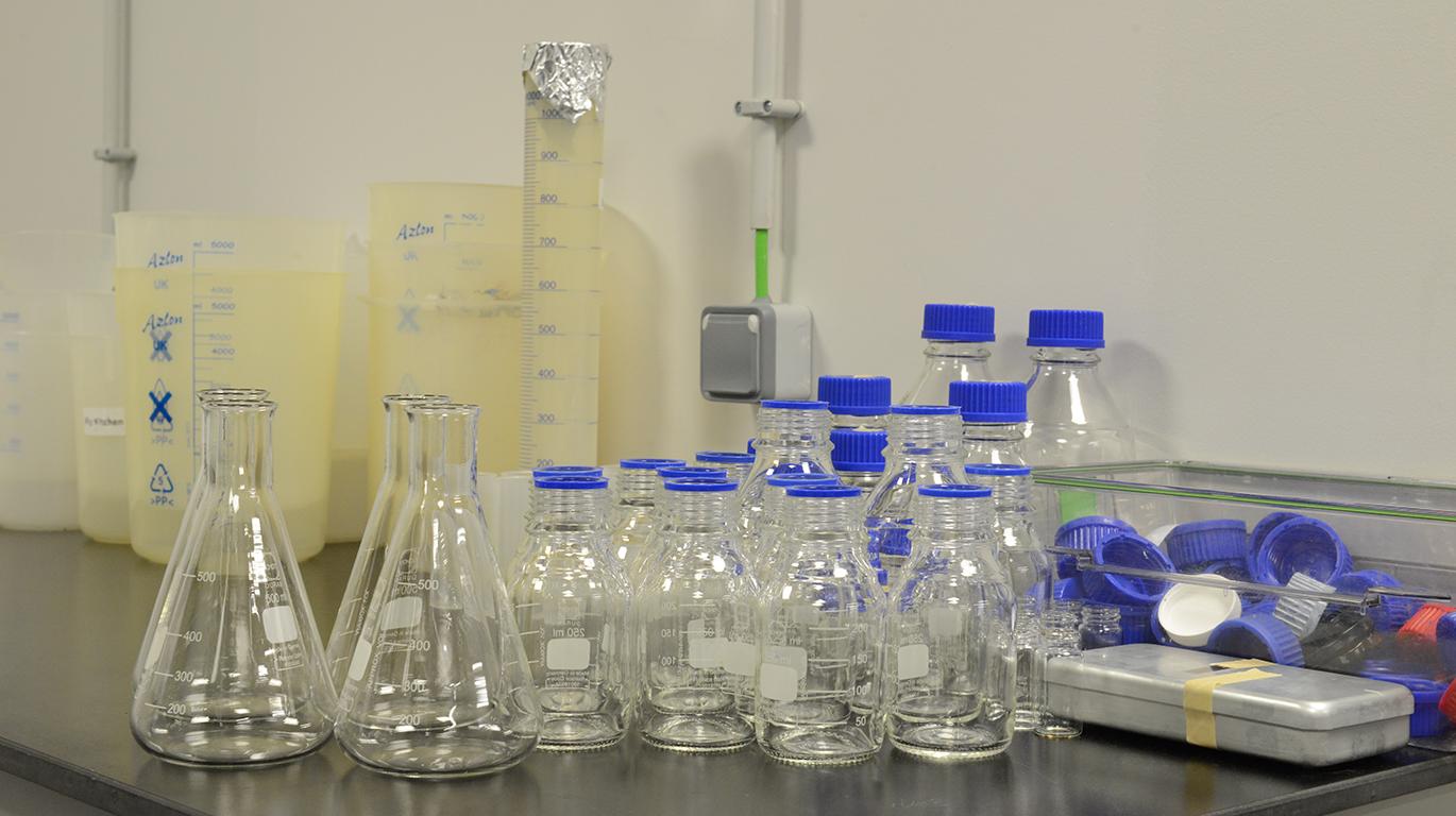 Glass Wash and Media Preparation