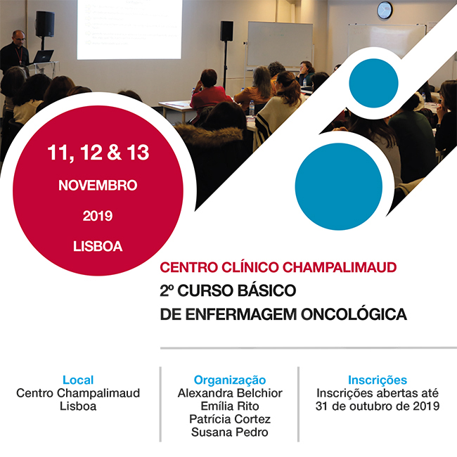 2º Curso Básico de Enfermagem Oncológica da Fundação Champalimaud (20 Vagas)