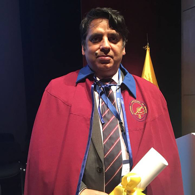 Sociedade Portuguesa de Cirurgia distingue o Professor Amjad Parvaiz